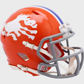 Denver Broncos Riddell Speed Throwback '66 Mini Football Helmet