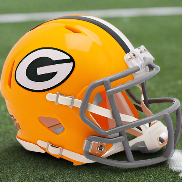 Green Bay Packers Riddell Speed Throwback '61-'79 Mini Football Helmet