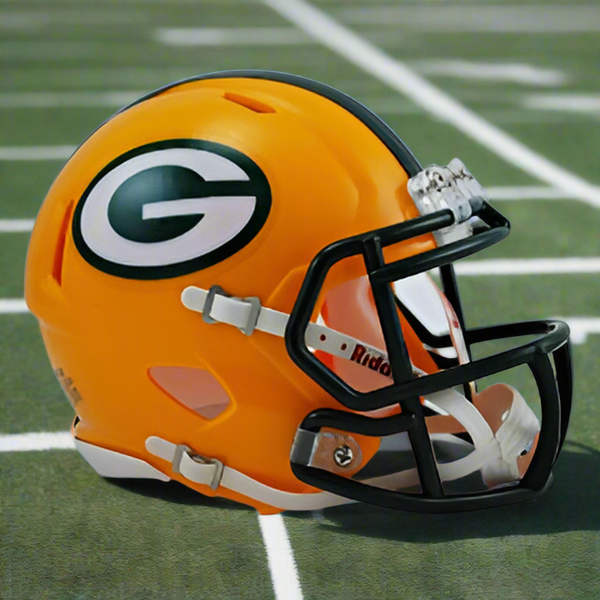 Green Bay Packers Riddell Speed Mini Football Helmet