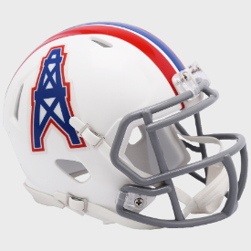 Houston Oilers Riddell Speed Throwback '75-'80 Mini Football Helmet