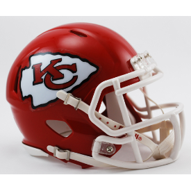 Kansas City Chiefs Riddell Speed Mini Football Helmet