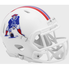 New England Patriots Riddell Speed Throwback '82-'89 Mini Football Helmet