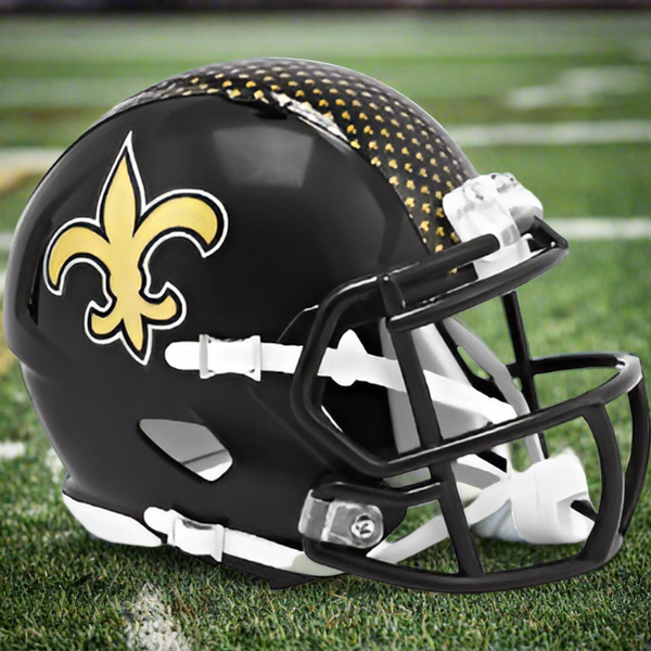 New Orleans Saints Riddell Speed Mini Football Helmet 2022 Alternate