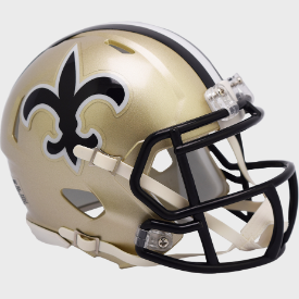 New Orleans Saints Riddell Speed Throwback '76-'99 Mini Football Helmet