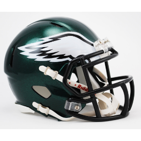 Philadelphia Eagles Riddell Speed Mini Football Helmet