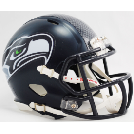 Seattle Seahawks Riddell Speed Mini Football Helmet
