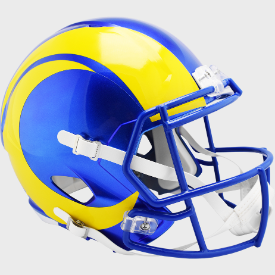 Los Angeles Rams Riddell Speed Replica Full Size Football Helmet