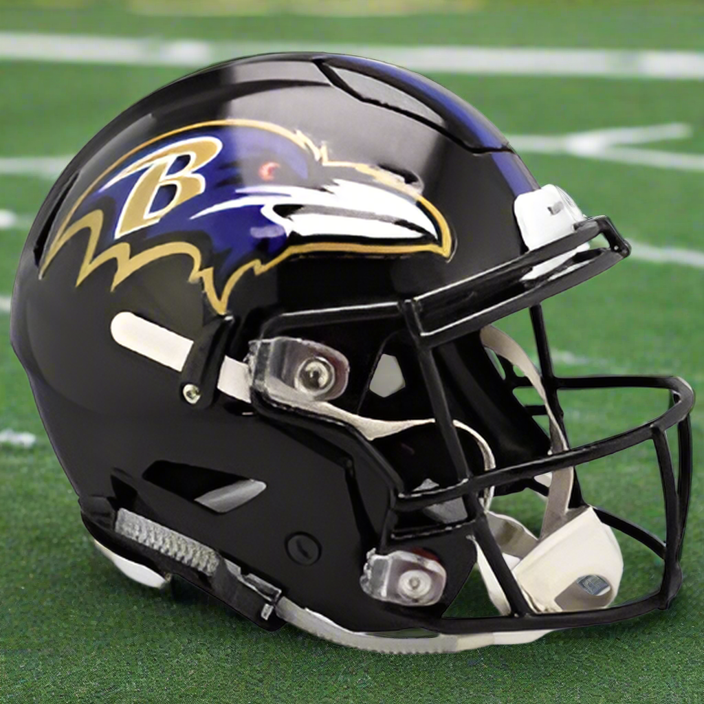Ravens Football Helmet Coloring Pages