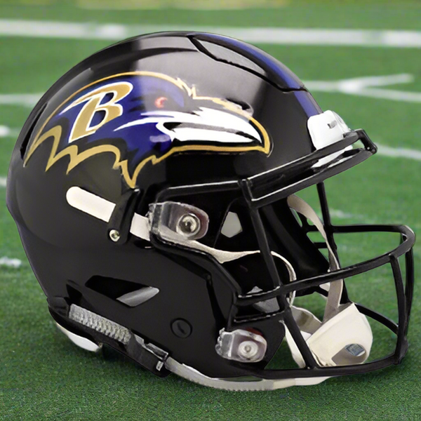 Baltimore Ravens Riddell SpeedFlex Full Size Authentic Football Helmet