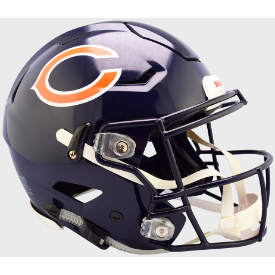 Chicago Bears Riddell SpeedFlex Full Size Authentic Football Helmet