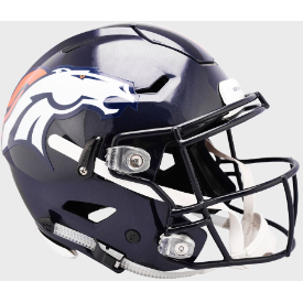 Denver Broncos Riddell SpeedFlex Full Size Authentic Football Helmet