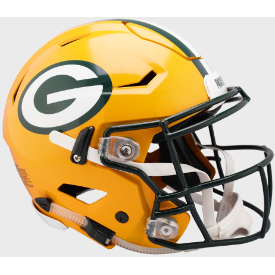 Green Bay Packers Riddell SpeedFlex Full Size Authentic Football Helmet