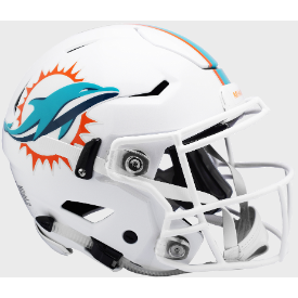 Miami Dolphins Riddell SpeedFlex Full Size Authentic Football Helmet