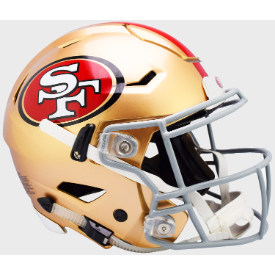 San Francisco 49ers Riddell SpeedFlex Full Size Authentic Football Helmet