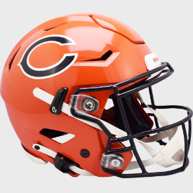 Chicago Bears On-Field Alternate Riddell SpeedFlex Full Size Authentic Football Helmet