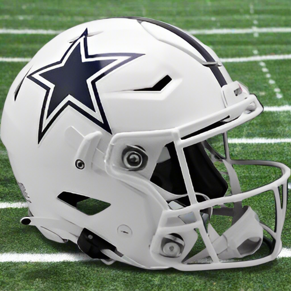 Dallas Cowboys On-Field Alternate Riddell SpeedFlex Full Size Authentic Football Helmet