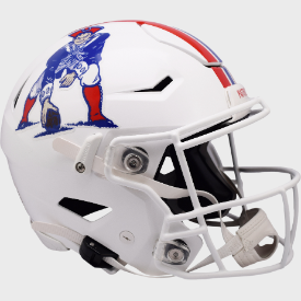 New England Patriots Riddell SpeedFlex Throwback 82-89 Full Size Authentic Football Helmet