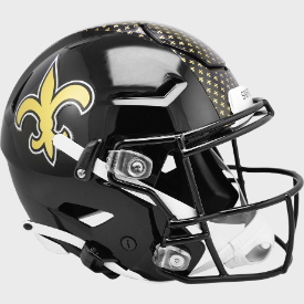 New Orleans Saints On-Field Alternate Riddell SpeedFlex Full Size Authentic Football Helmet