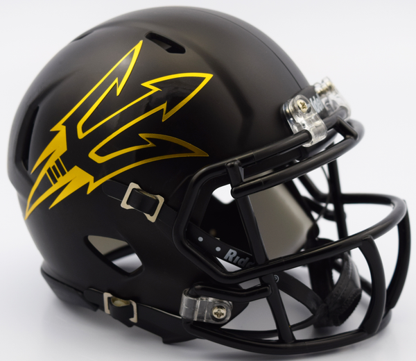 Arizona State Sun Devils Black Riddell Speed Authentic Full Size Football Helmet