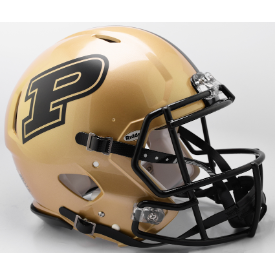 Purdue Boilermakers Riddell Speed Authentic Full Size Football Helmet