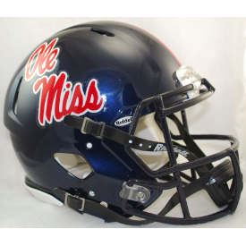 Mississippi (Ole Miss) Rebels Riddell Speed Authentic Full Size Football Helmet