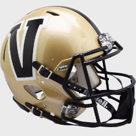 Vanderbilt Commodores V Riddell Speed Authentic Full Size Football Helmet
