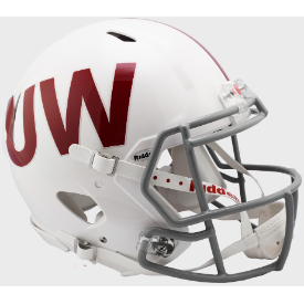 Wisconsin Badgers UW Riddell Speed Authentic Full Size Football Helmet