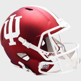 Indiana Hoosiers Riddell Speed Replica Full Size Football Helmet