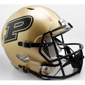 Purdue Boilermakers Riddell Speed Replica Full Size Football Helmet