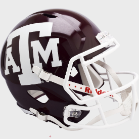 Texas A&M Aggies Riddell Speed Replica Full Size Football Helmet