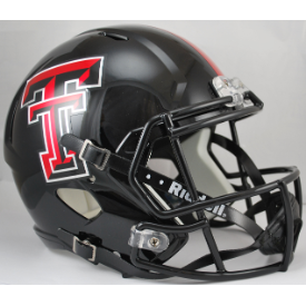 Texas Tech Red Raiders Riddell Speed Replica Full Size Football Helmet