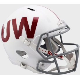 Wisconsin Badgers UW Riddell Speed Replica Full Size Football Helmet