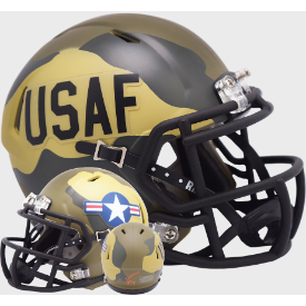 Air Force Falcons B-52 Stratofortress Limited Edition Riddell Speed Mini Football Helmet