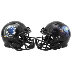 Air Force Falcons Spooky Riddell Speed Mini Football Helmet