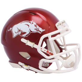 Arkansas Razorbacks Riddell Speed Mini Football Helmet