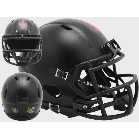 Army Black Knights 1st Infantry Division 2018 Riddell Speed Mini Football Helmet