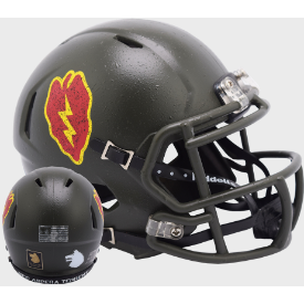 Army Black Knights 25th Infantry Division 2020 Riddell Speed Mini Football Helmet