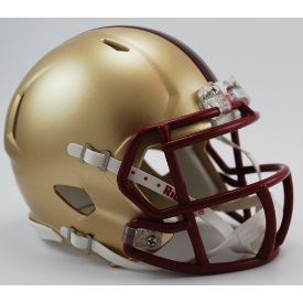 Boston College Golden Eagles Riddell Speed Mini Football Helmet