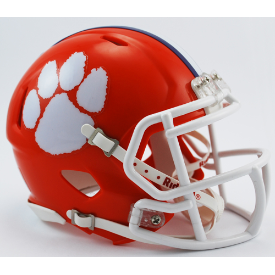 Clemson Tigers Riddell Speed Mini Football Helmet