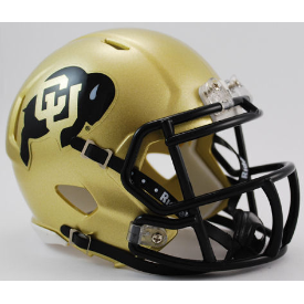 Colorado Buffaloes Riddell Speed Mini Football Helmet