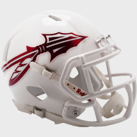 Florida State Seminoles White Riddell Speed Mini Football Helmet