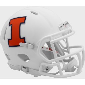 Illinois Fighting Illini Riddell Speed Mini Football Helmet