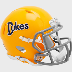 James Madison Dukes 50th Anniversary Riddell Speed Mini Football Helmet
