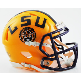 LSU Tigers Riddell Speed Mini Football Helmet