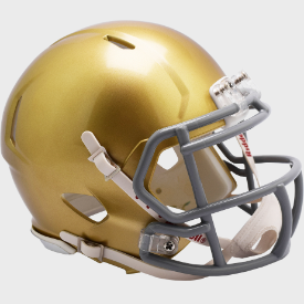 Notre Dame Fighting Irish Riddell Speed Mini Football Helmet