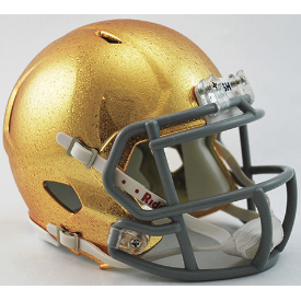 Notre Dame Fighting Irish HydroFX Riddell Speed Mini Football Helmet