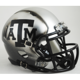 Texas A&M Aggies Ice Hydro Riddell Speed Mini Football Helmet