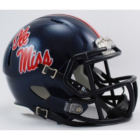 Mississippi (Ole Miss) Rebels Riddell Speed Mini Football Helmet