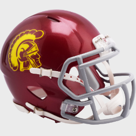 USC Trojans Riddell Speed Mini Football Helmet