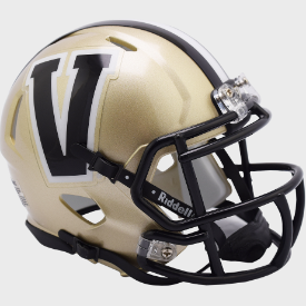 Vanderbilt Commodores V 2021 Riddell Speed Mini Football Helmet